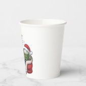 Am wahrscheinlichsten trinken Matcha und beobachte Pappbecher (Links)