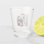 Am wahrscheinlichsten trinken Matcha und beobachte Schnapsglas (Rückseite)