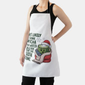 Am wahrscheinlichsten trinken Matcha und beobachte Schürze (InSitu)