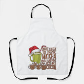 Am wahrscheinlichsten trinken Matcha und beobachte Schürze (Vorderseite)