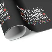 Am wahrscheinlichsten trinken mit den Elfen, die t Geschenkpapier (Rolleneckpunkt)