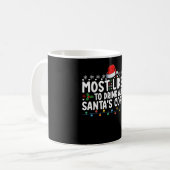 Am wahrscheinlichsten trinken Sie alle Weihnachten Kaffeetasse (Vorderseite Links)