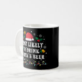Am wahrscheinlichsten trinken Sie das Bier des Wei Kaffeetasse (Vorderseite Links)