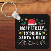 Am wahrscheinlichsten trinken Sie das Bier des Wei Schlüsselanhänger (Vorderseite)