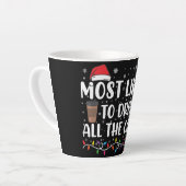 Am wahrscheinlichsten trinken Sie den ganzen Kaffe Milchtasse (Linke Ecke)