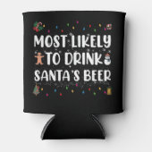 Am wahrscheinlichsten trinken Sie Weihnachten des  Dosenkühler (Vorderseite)