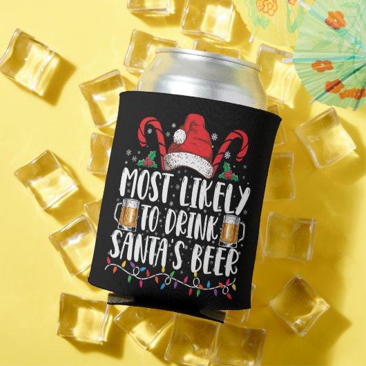 Am wahrscheinlichsten trinken Sie Weihnachts-Bier Dosenkühler (In Situ Sommer)
