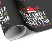 Am wahrscheinlichsten trinken Weihnachten Weihnach Geschenkpapier (Rolleneckpunkt)
