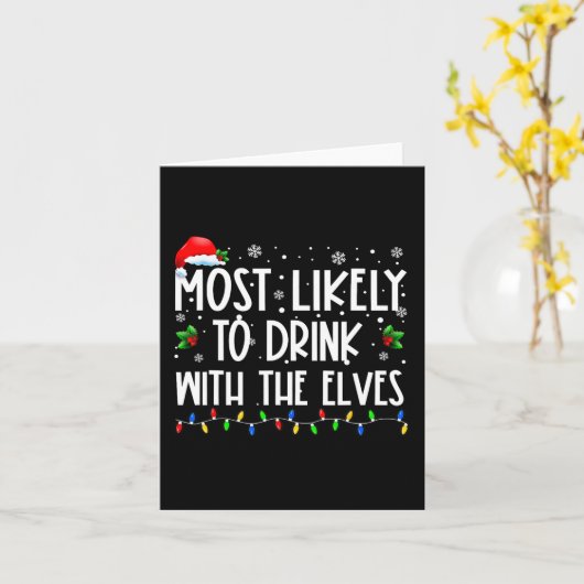 Am wahrscheinlichsten trinkt man mit dem Elf trink Karte (Gelbe Blume)