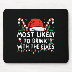 Am wahrscheinlichsten trinkt man mit dem Elf trink Mousepad