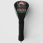 Am wahrscheinlichsten trinkt man Weihnachtsbiere,  Golf Headcover (Vorderseite)