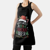 Am wahrscheinlichsten trinkt man Weihnachtsbiere, Schürze (InSitu)