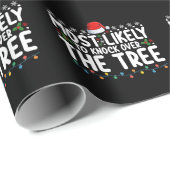 Am wahrscheinlichsten, über den Baum Weihnachten z Geschenkpapier (Rolleneckpunkt)