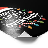 Am wahrscheinlichsten überladen Shopping Squad Fam Fotodruck (Ecke)