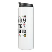 Am wahrscheinlichsten, um Santa A Bier Funny Trink Thermosbecher (Nach rechts gedreht)
