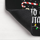 Am wahrscheinlichsten, um Santa A Bier Spaß trinke Mousepad (Ecke)