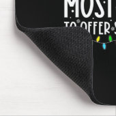 Am wahrscheinlichsten, um Santa A Bier Spaß trinke Mousepad (Ecke)