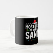 Am wahrscheinlichsten, um Weihnachts-Wrestling zu Kaffeetasse (Vorderseite Links)