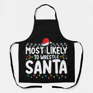 Am wahrscheinlichsten, um Weihnachts-Wrestling zu Schürze