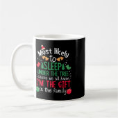 Am wahrscheinlichsten unter dem Baum schlafen - Fu Kaffeetasse (Links)