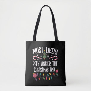 Am wahrscheinlichsten unter dem Weihnachtsbaum zu  Tasche