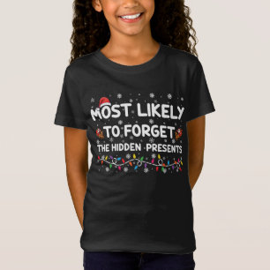 Am wahrscheinlichsten vergessen die versteckten Ge T-Shirt