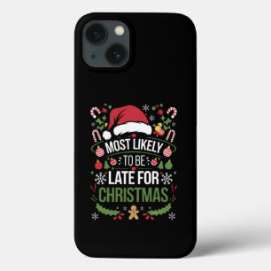 Am wahrscheinlichsten verspätet für die Weihnachts Case-Mate iPhone Hülle
