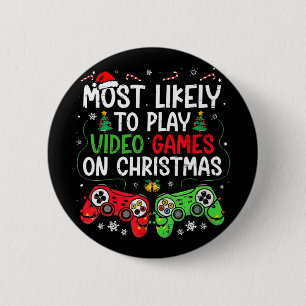 Am wahrscheinlichsten Video-Spiele an Weihnachten Button