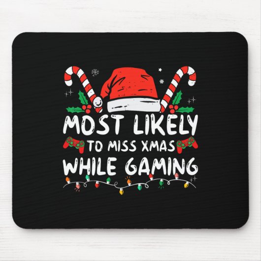 Am wahrscheinlichsten, während Sie Weihnachts Mama Mousepad (Vorne)