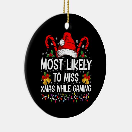 Am wahrscheinlichsten, während Weihnachten zu verp Keramik Ornament (Rechts)