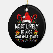 Am wahrscheinlichsten, während Weihnachten zu verp Keramik Ornament (Links)