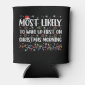 Am wahrscheinlichsten Wecke man zuerst am Weihnach Dosenkühler (Vorderseite)