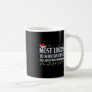 Am wahrscheinlichsten Wecke man zuerst am Weihnach Kaffeetasse