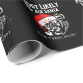 Am wahrscheinlichsten, Weihnachten für Turbo Boost Geschenkpapier (Rolleneckpunkt)