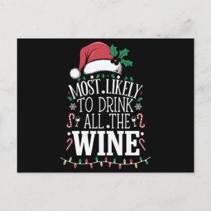 Am wahrscheinlichsten Weihnachten trinken die ganz