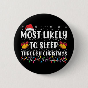 Am Wahrscheinlichsten Weihnachten verschlafen Fami Button
