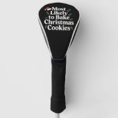 Am wahrscheinlichsten Weihnachts-Cookie-Familie ba Golf Headcover (Vorderseite)