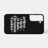 Am wahrscheinlichsten Weihnachts-Cookie-Familie ba Samsung Galaxy Hülle (Rückseite (Horizontal))