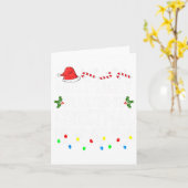 Am wahrscheinlichsten Weihnachts-Weihnachtsmusikfa Karte (Gelbe Blume)