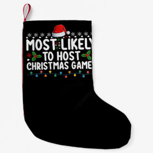 Am Wahrscheinlichsten Weihnachtsfeier mit der Fami Kleiner Weihnachtsstrumpf