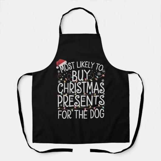 Am wahrscheinlichsten Weihnachtsgeschenke für den Schürze (Vorderseite)