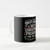 Am Wahrscheinlichsten Weihnachtsgeschenke für die Kaffeetasse (Vorderseite Links)