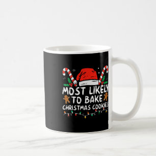 Am wahrscheinlichsten Weihnachtskekse backen Baker Kaffeetasse