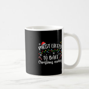 Am wahrscheinlichsten Weihnachtskekse backen Baker Kaffeetasse