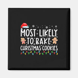 Am wahrscheinlichsten Weihnachtskekse backen Baker Magnet