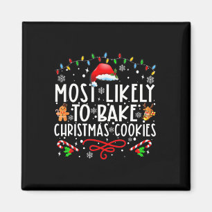 Am wahrscheinlichsten Weihnachtskekse backen Baker Magnet