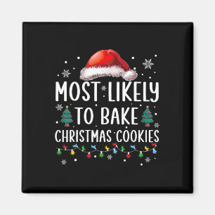 Am wahrscheinlichsten Weihnachtskekse backen Baker Magnet