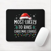Am wahrscheinlichsten Weihnachtskekse backen Baker Mousepad (Mit Mouse)