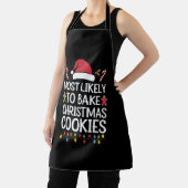 Am wahrscheinlichsten Weihnachtskekse backen Witzb Schürze (InSitu)