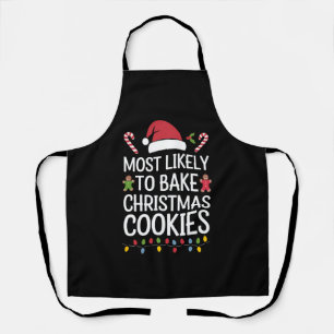 Am wahrscheinlichsten Weihnachtskekse backen Witzb Schürze